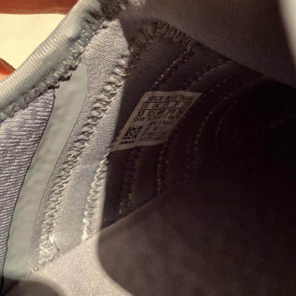 Adidas NMD bedwin - size 13 mens, grey colour with white stripes - Picture 7 of 9